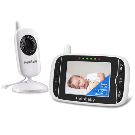 Remote control camera rotate 355 in horizontal and 120 vertical ensuring you always have a clear view of your baby from any angle. . Hellobaby camera